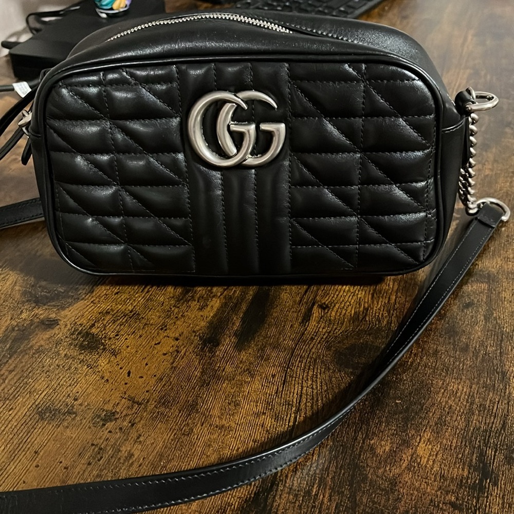 Gucci Marmont bag.